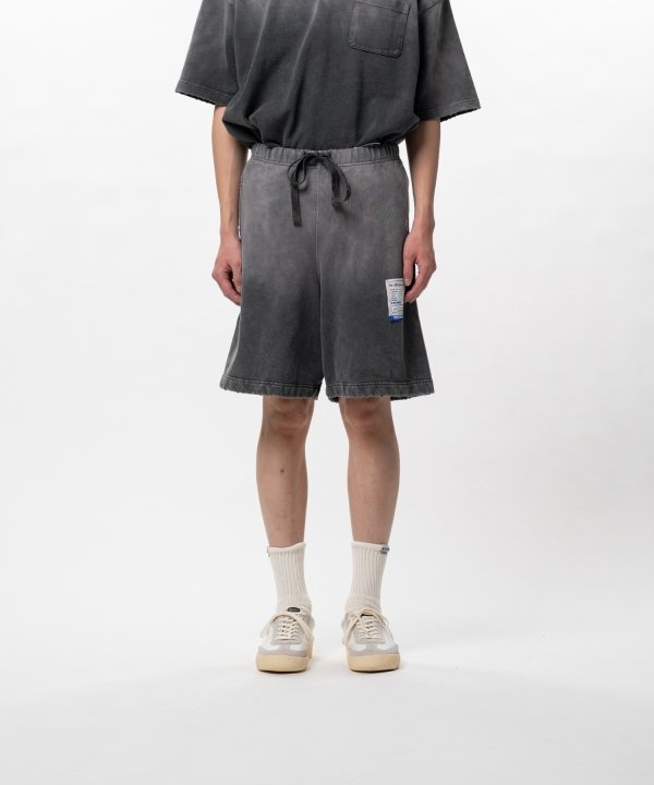 Sun Faded Like Distressed Sweat Shorts