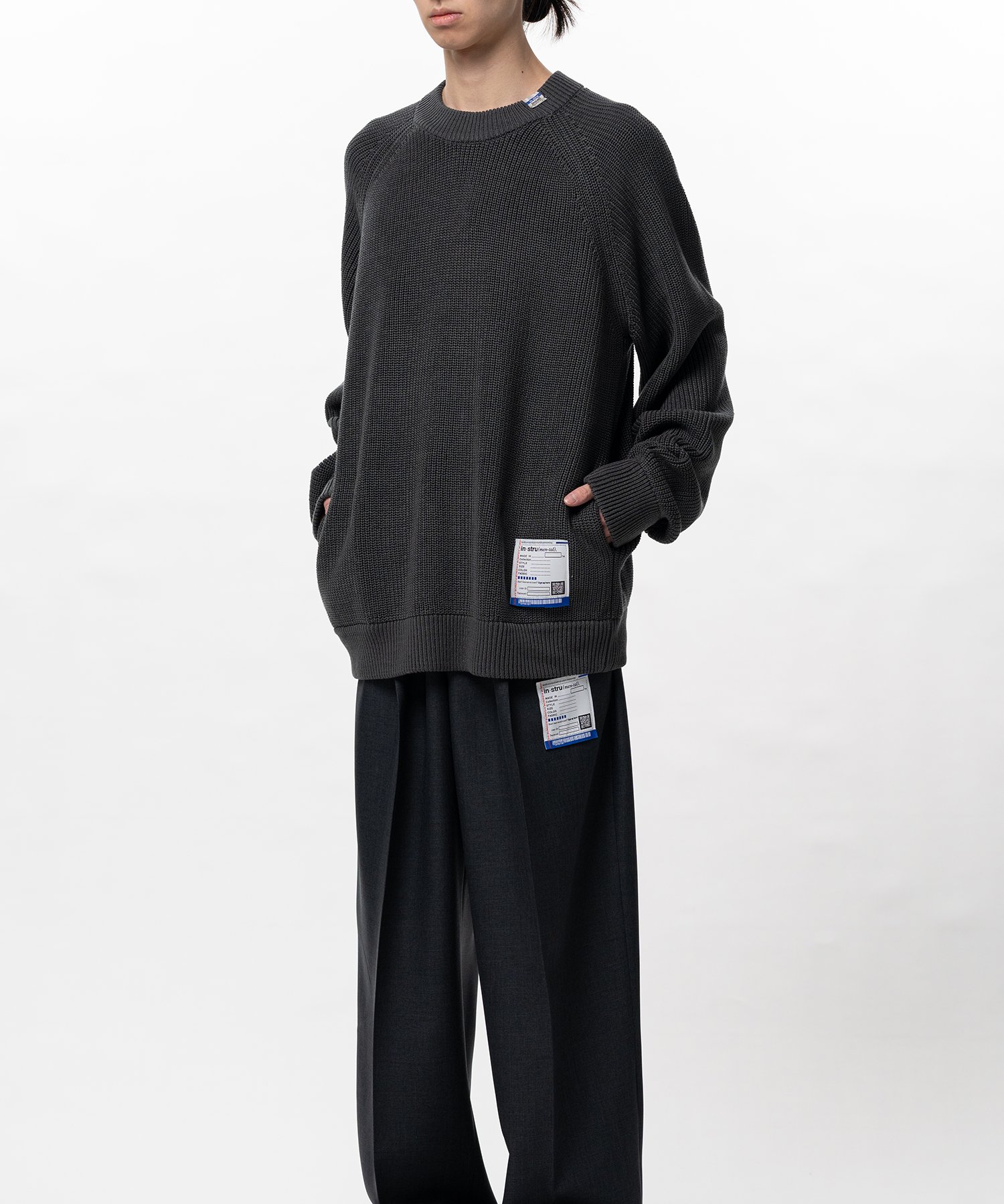 Cotton High Density Knit Sweater