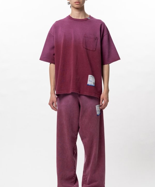 Sun Faded Like Distressed Pocket T-shirt