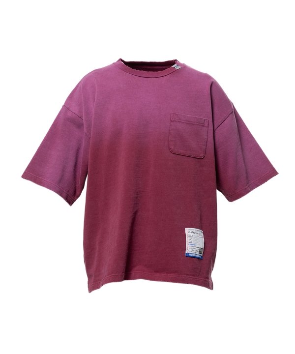 Sun Faded Like Distressed Pocket T-shirt