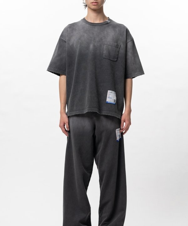 Sun Faded Like Distressed Pocket T-shirt