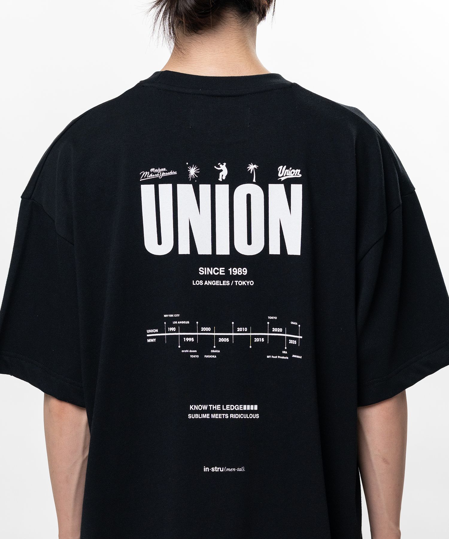 "UNION x in・stru(men-tal)." History Graphic T-shirt