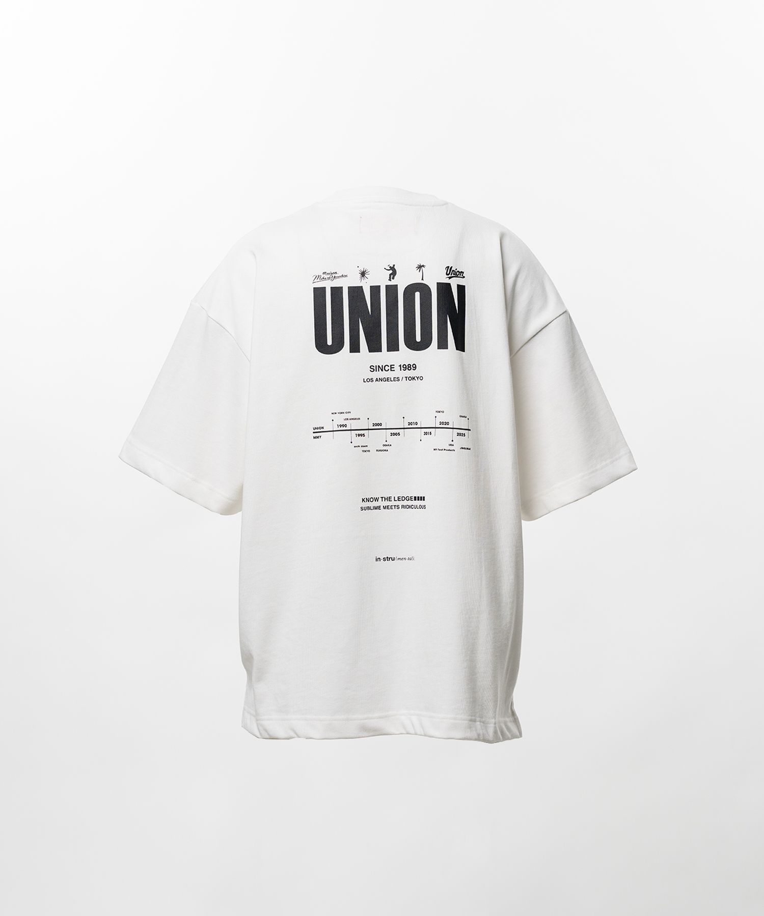 "UNION x in・stru(men-tal)." History Graphic T-shirt