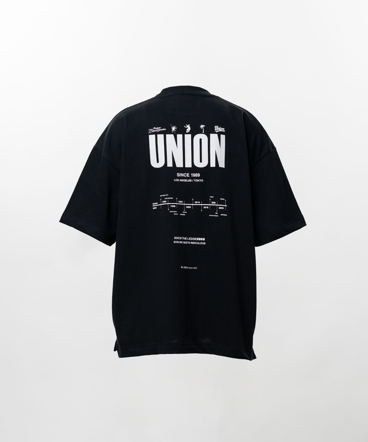 "UNION x in・stru(men-tal)." History Graphic T-shirt