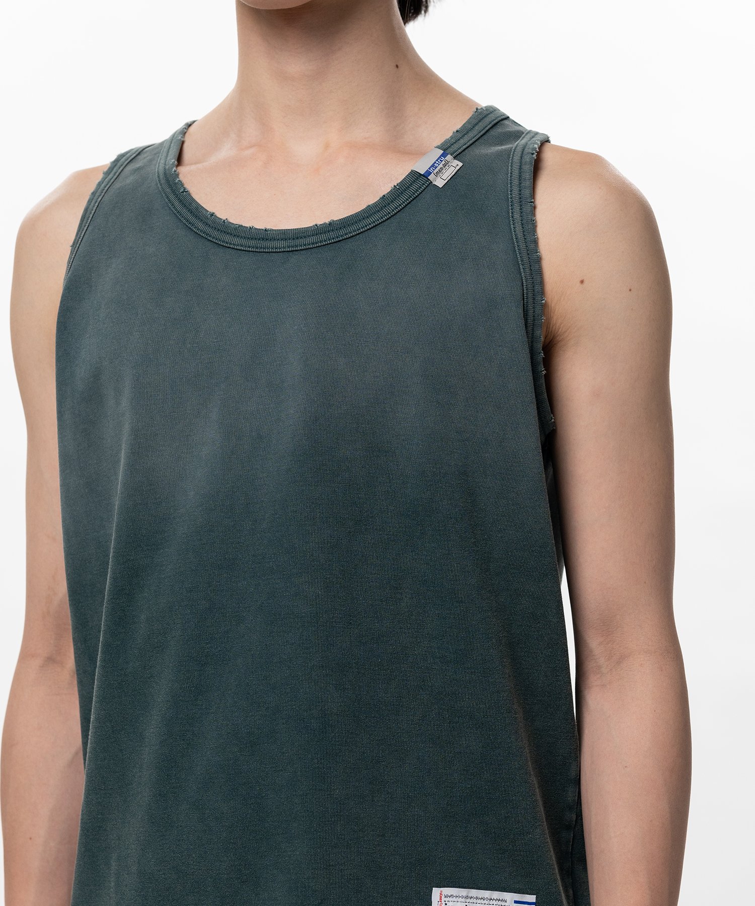 Sun Faded Like Distressed Tanktop