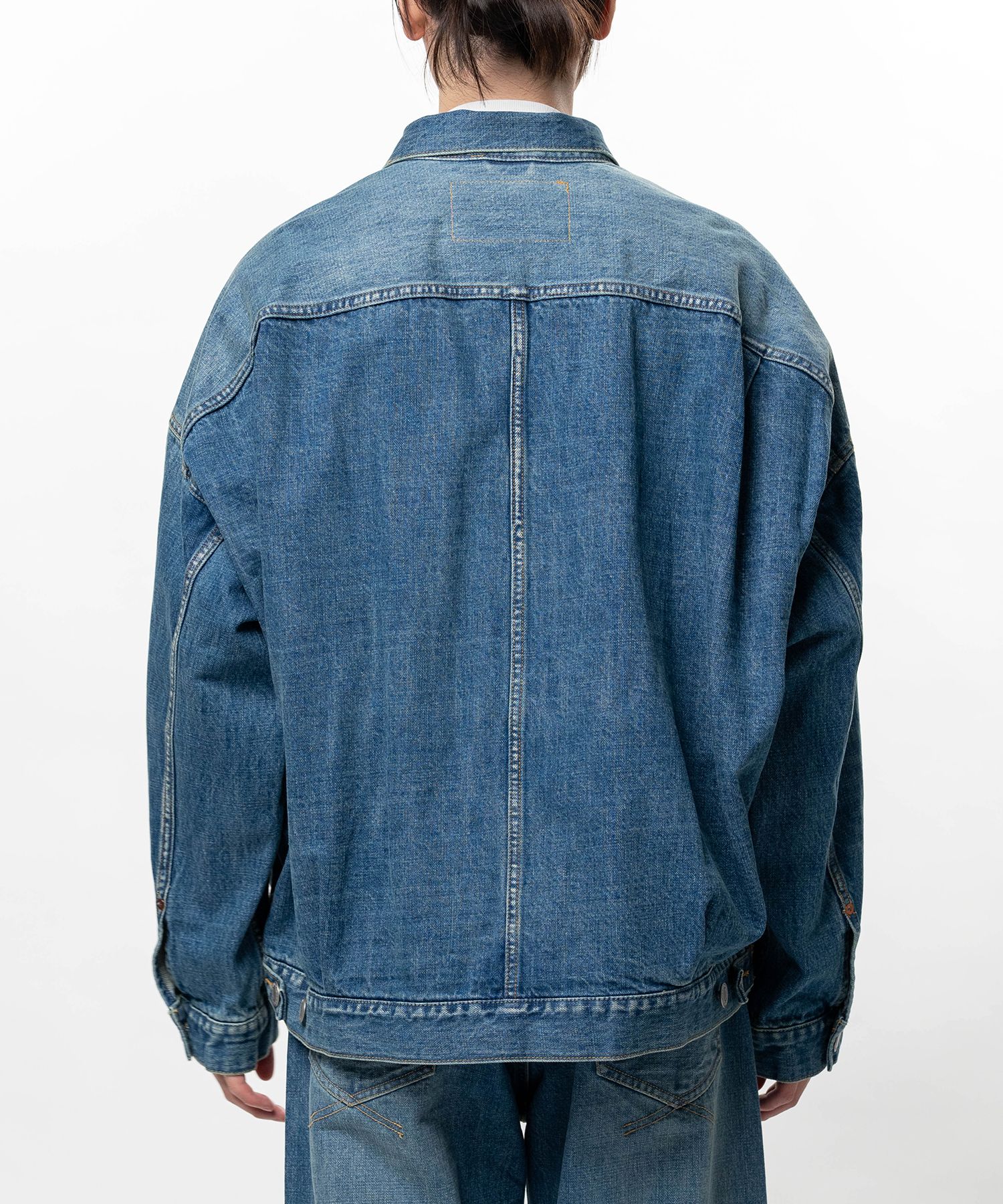 Hard Washed Selvage Denim Jacket