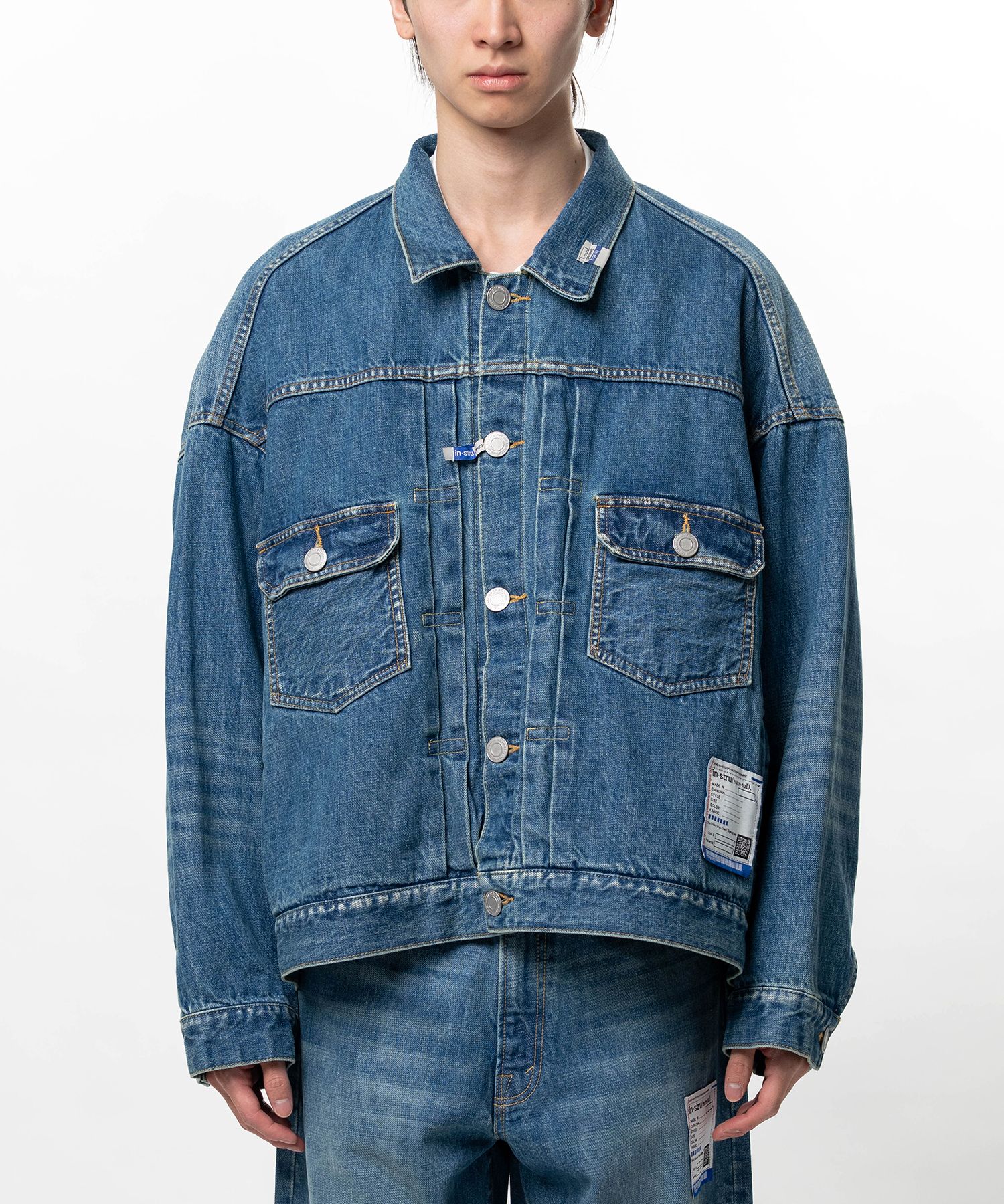 Hard Washed Selvage Denim Jacket