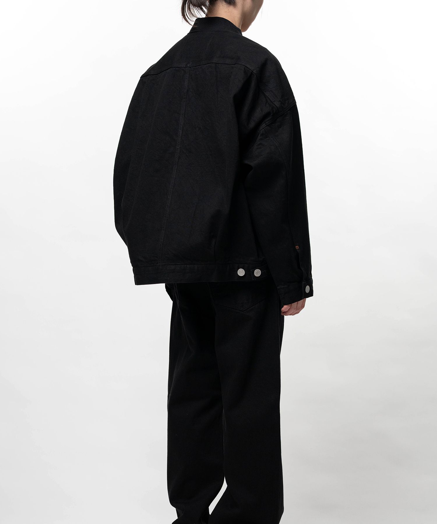 One Washed Selvage Denim Jacket