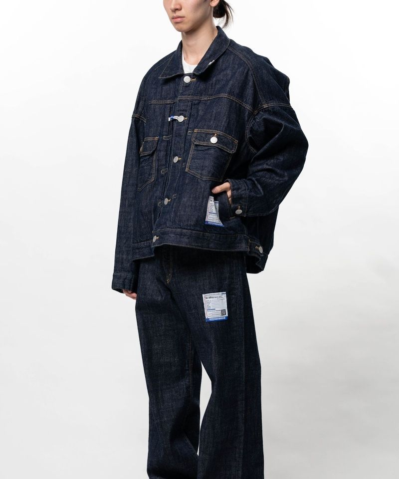 One Washed Selvage Denim Jacket