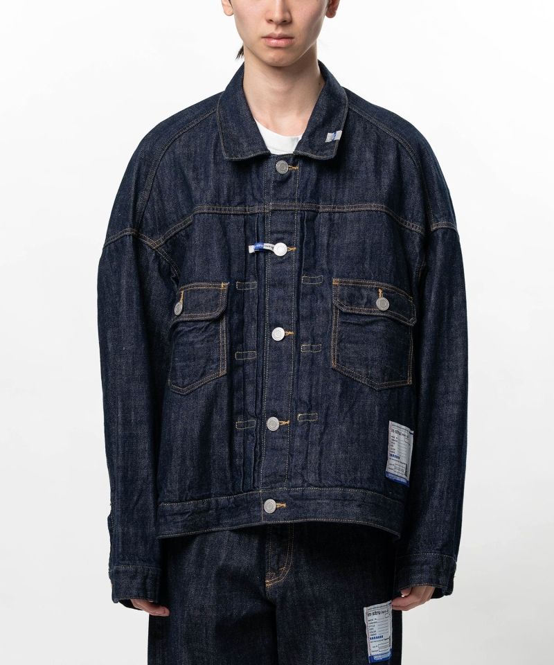 One Washed Selvage Denim Jacket