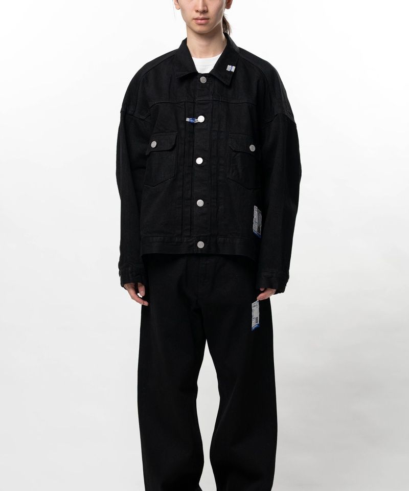 One Washed Selvage Denim Jacket