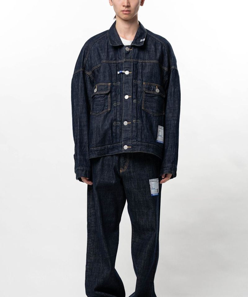 One Washed Selvage Denim Jacket