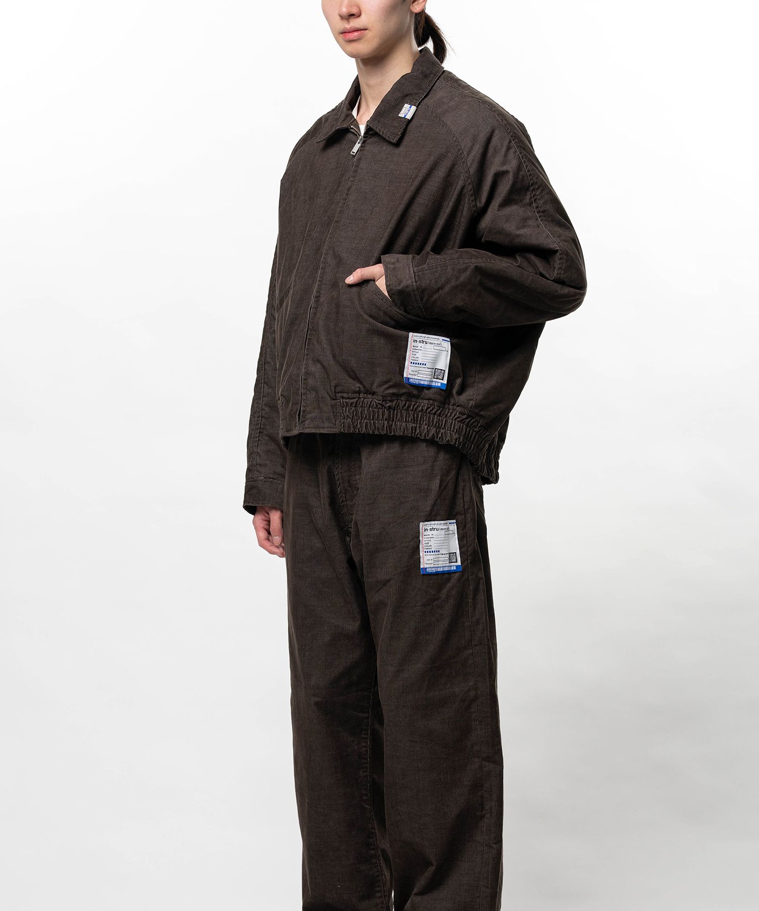 Corduroy Zip-up Jacket