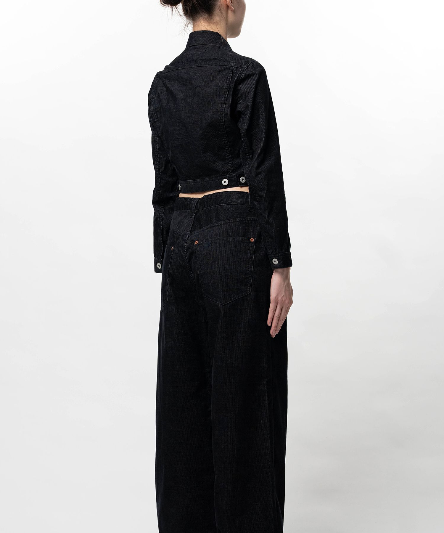 Corduroy Cropped Jacket
