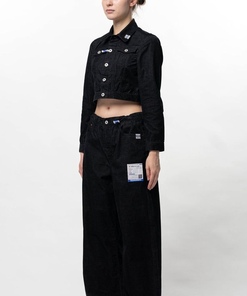 Corduroy Cropped Jacket