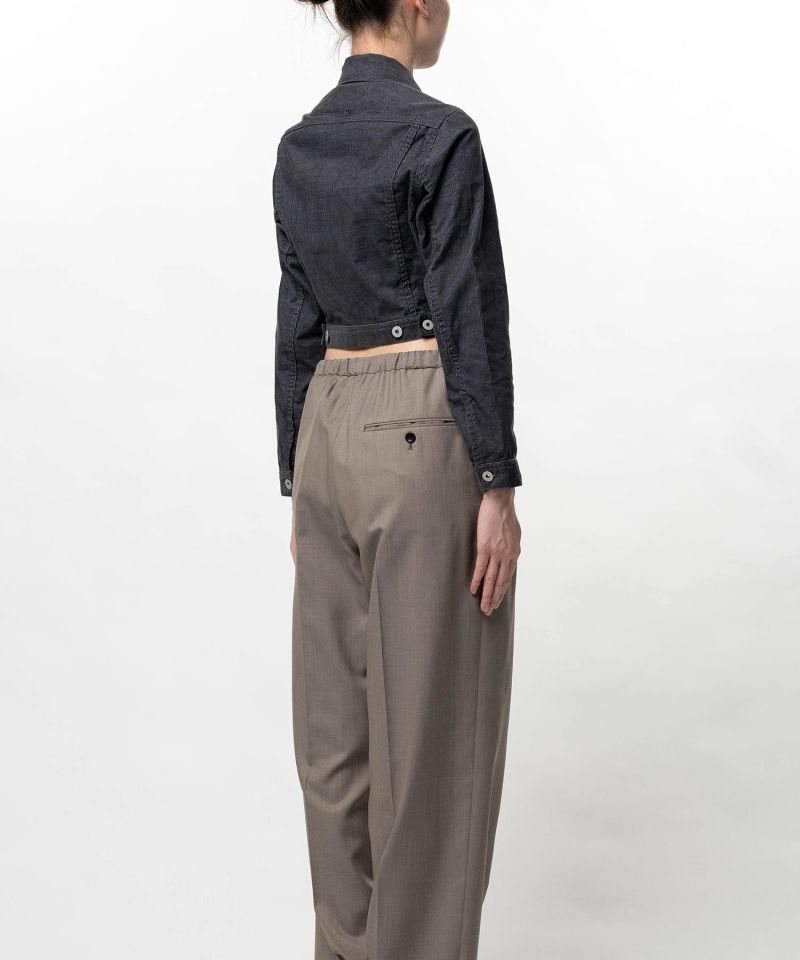Corduroy Cropped Jacket