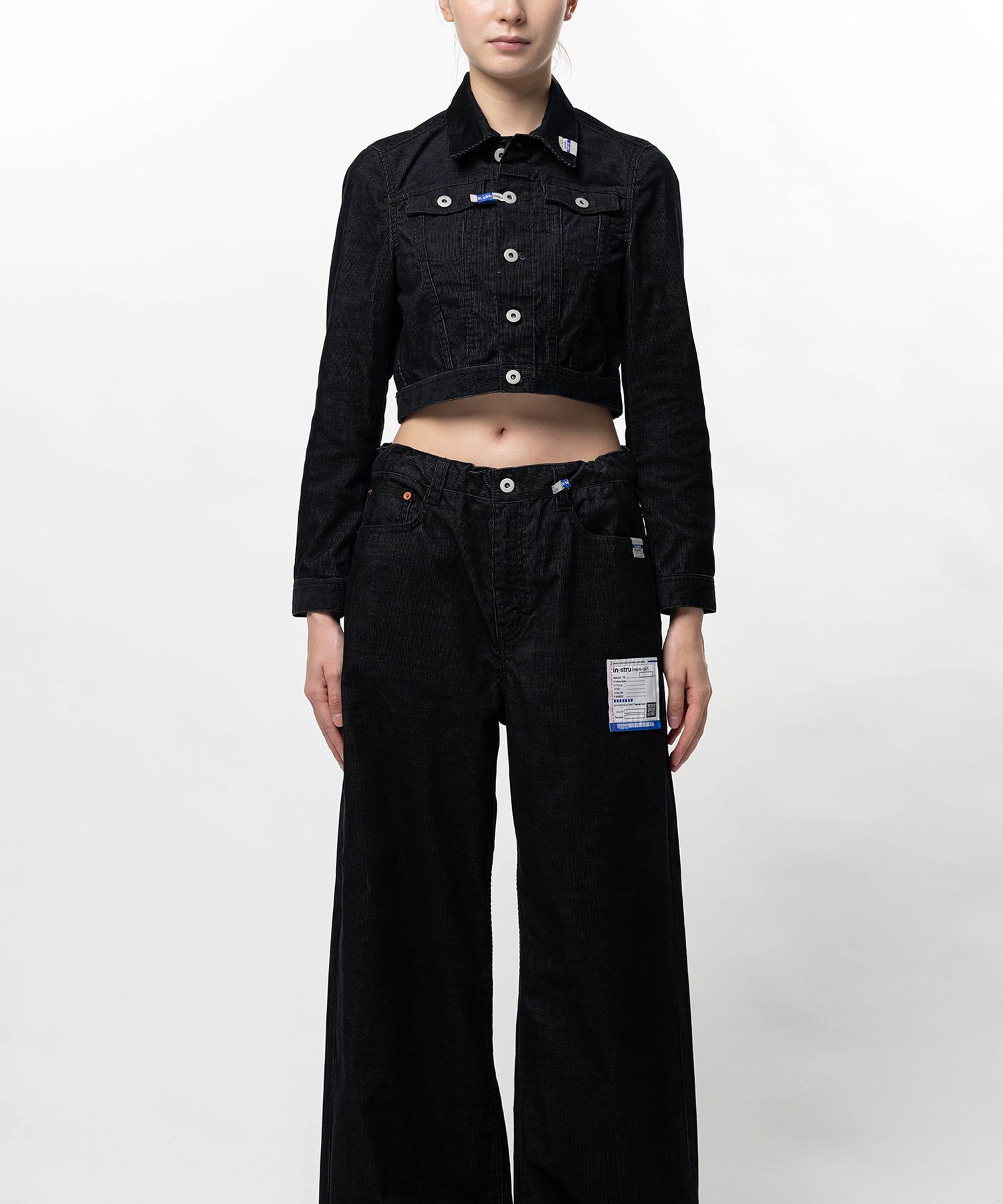 Corduroy Cropped Jacket