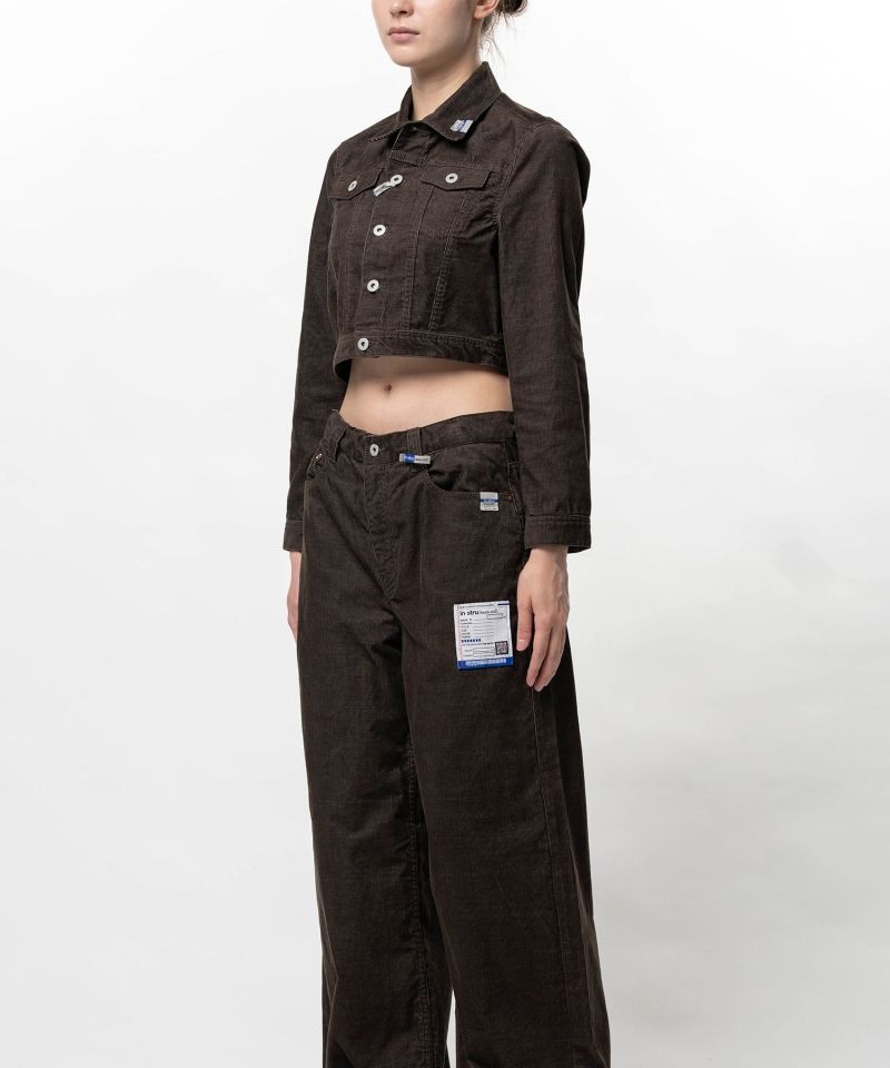 Corduroy Cropped Jacket