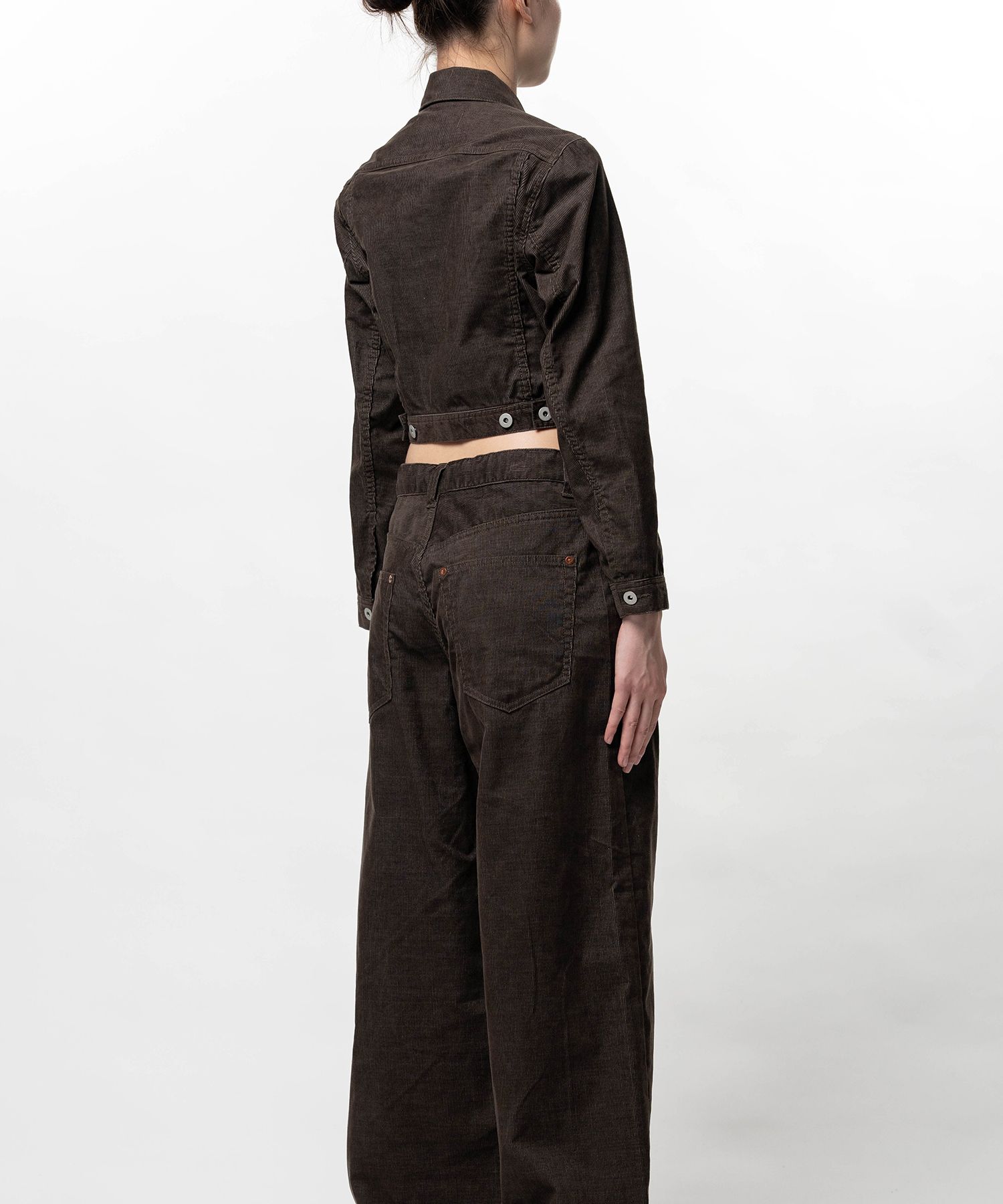 Corduroy Cropped Jacket