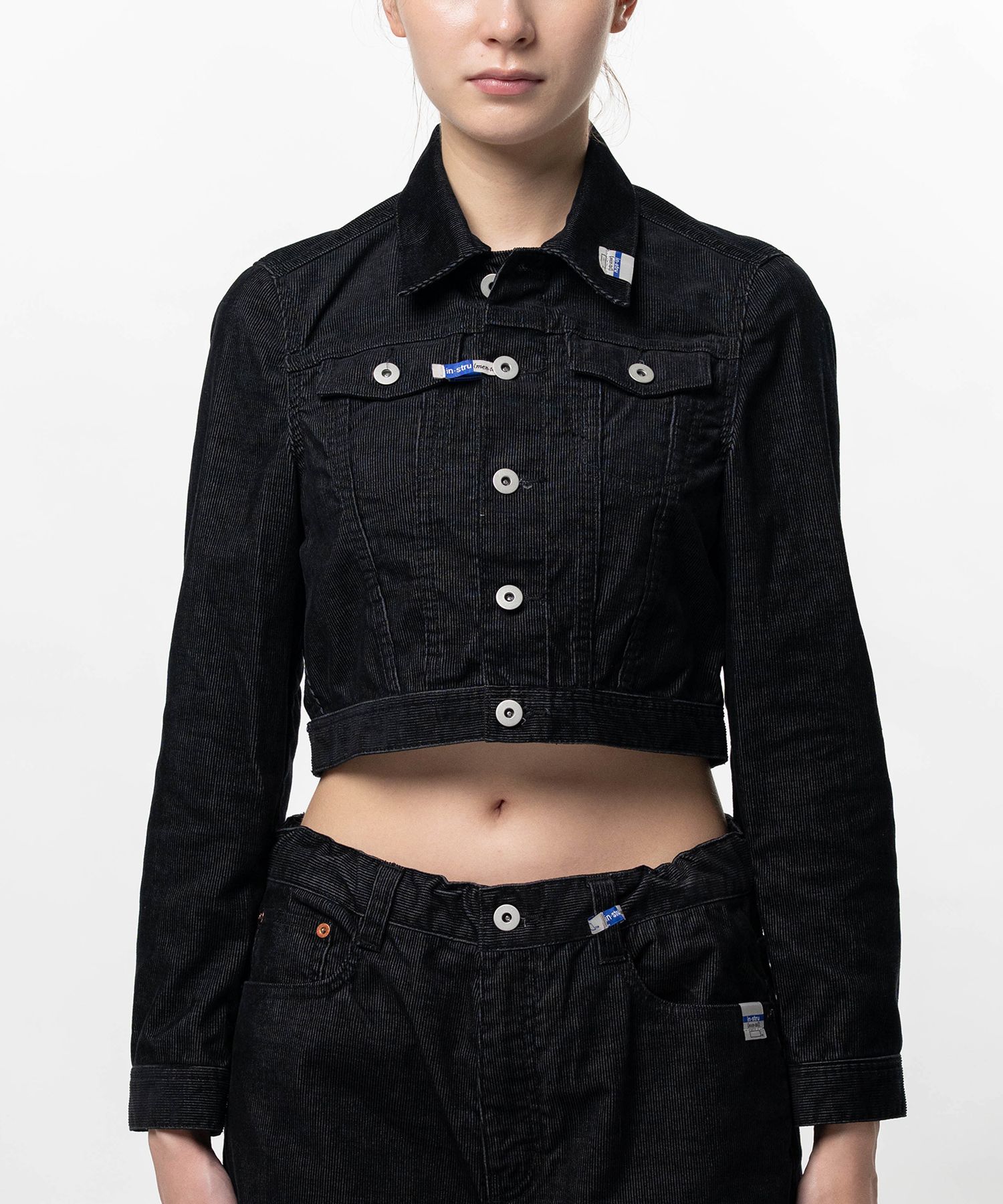Corduroy Cropped Jacket