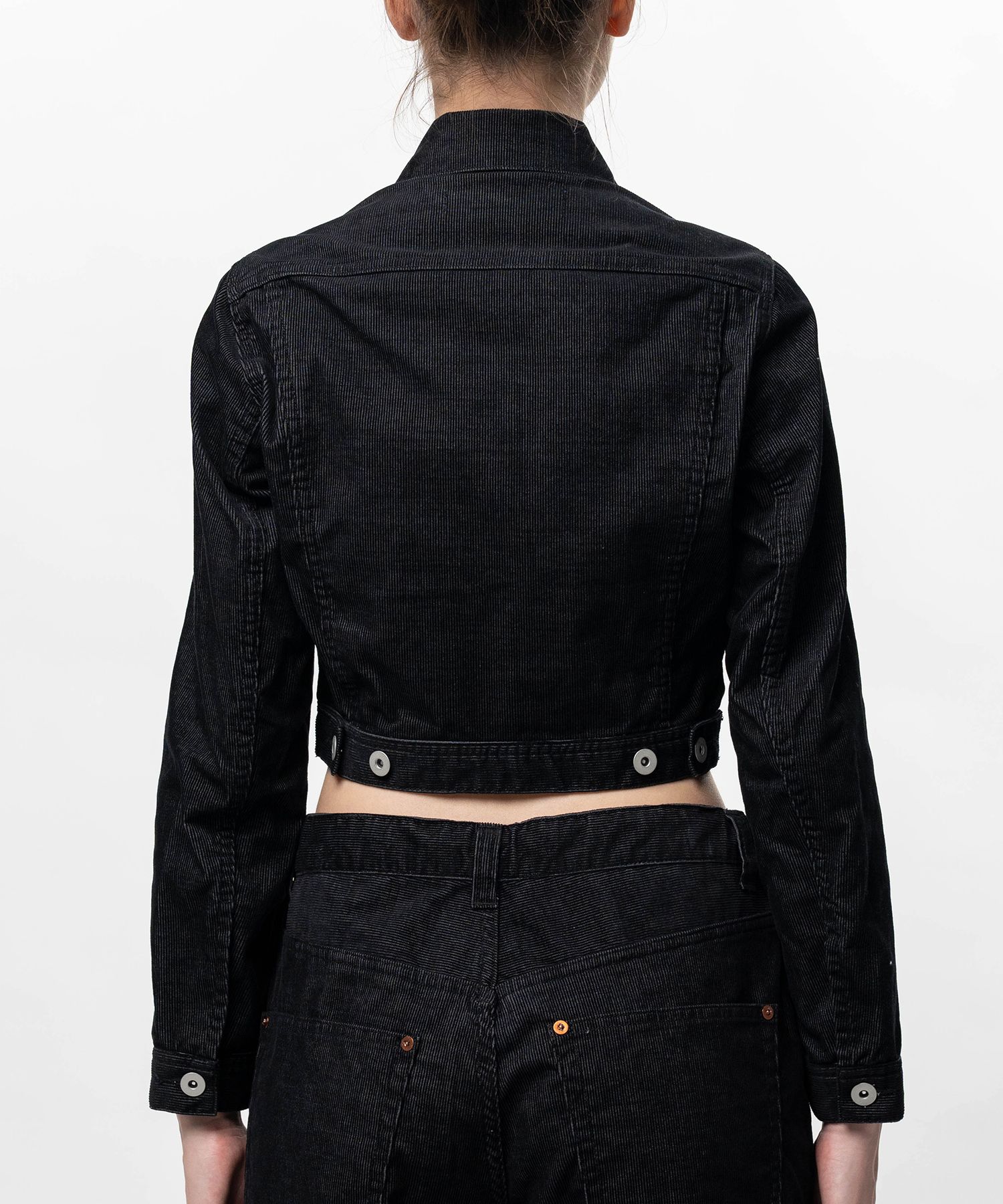 Corduroy Cropped Jacket