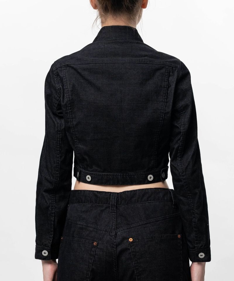Corduroy Cropped Jacket