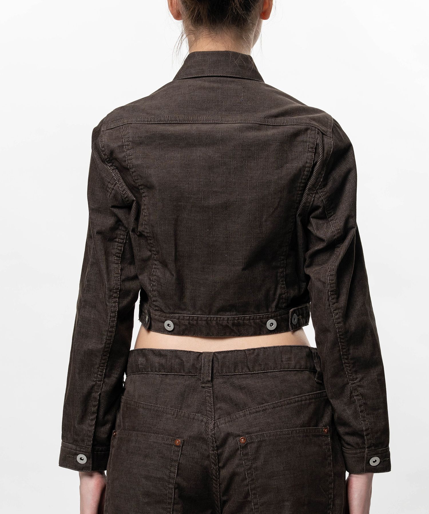 Corduroy Cropped Jacket