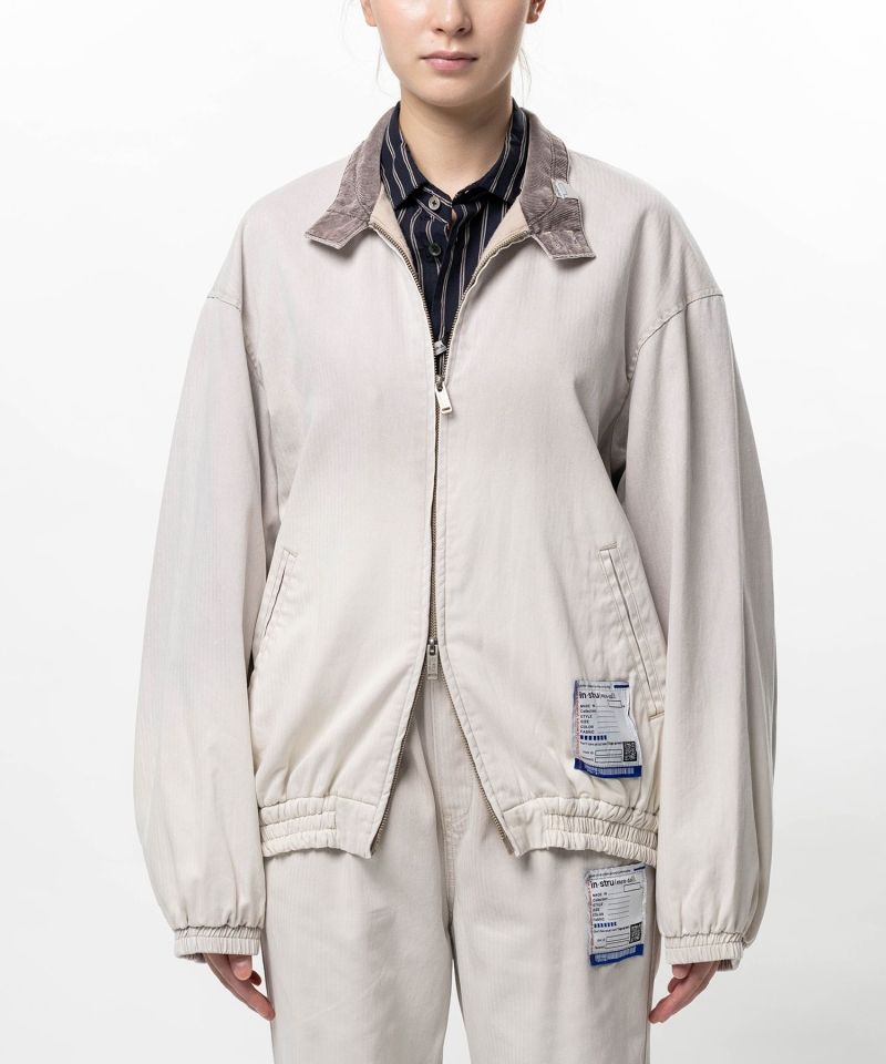 Sun Faded Like Herringbone Jacket