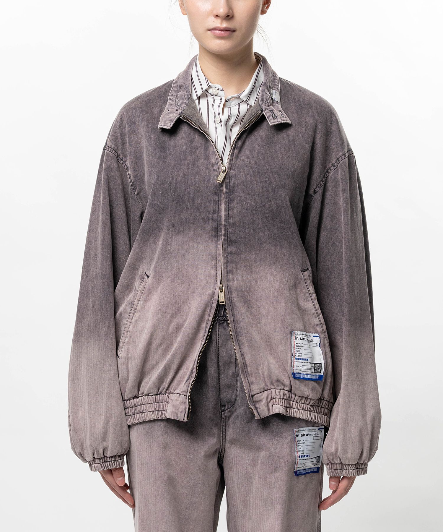 Sun Faded Like Herringbone Jacket