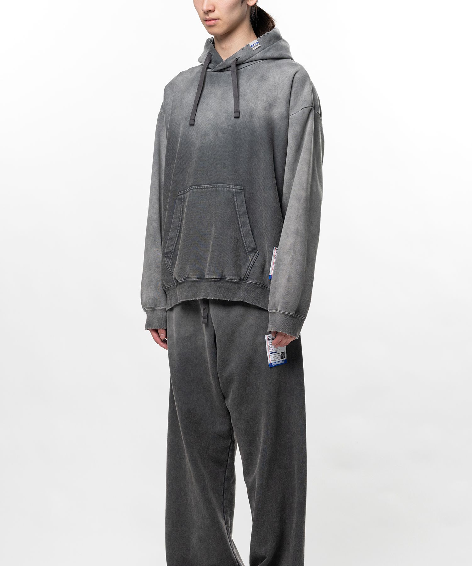 Sun Faded Like Distressed Hoodie