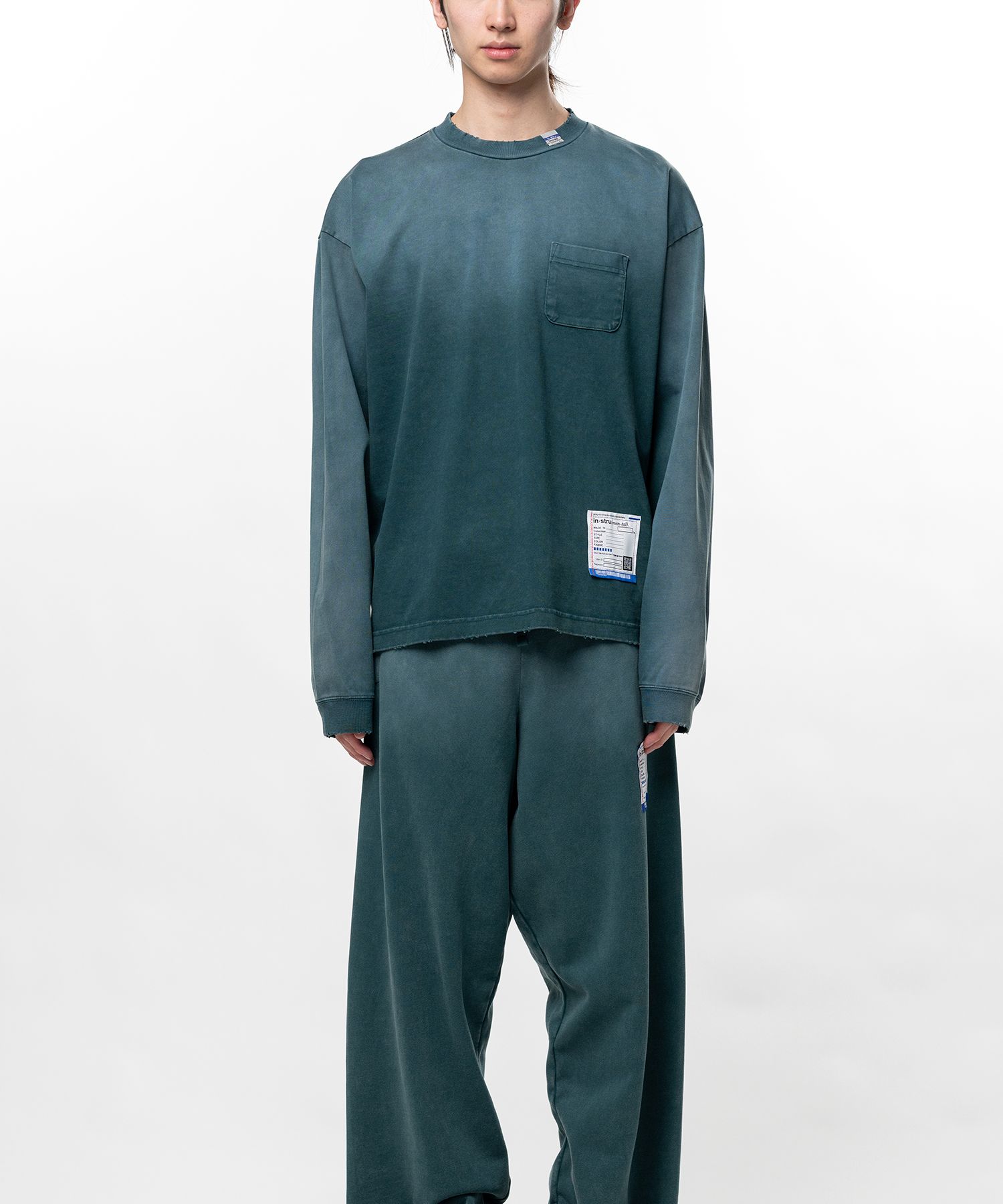 y*l様 MIHARA YASUHIRO サンフェード コットン スウェット Maison MIHARA YASUHIRO ONLINE STORE（ミハラヤスヒロオンライン