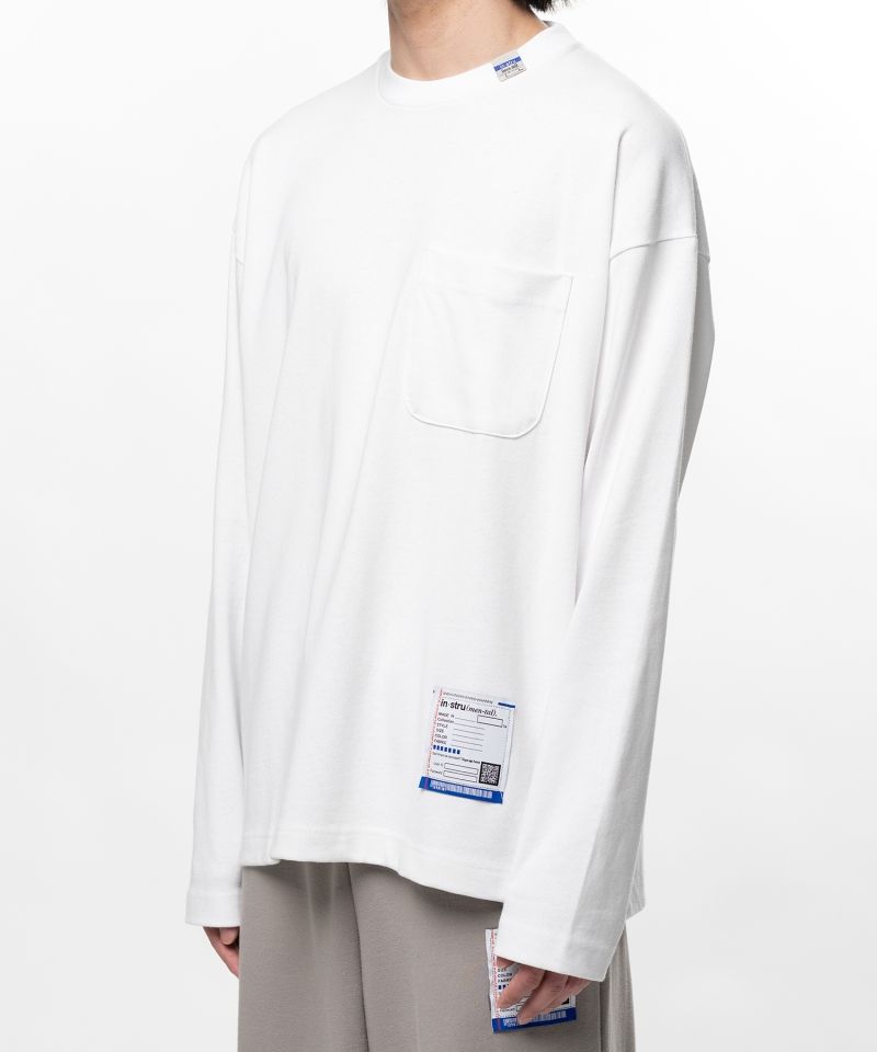 Heavy Weight Jersey Pocket Long-sleeve T-shirt