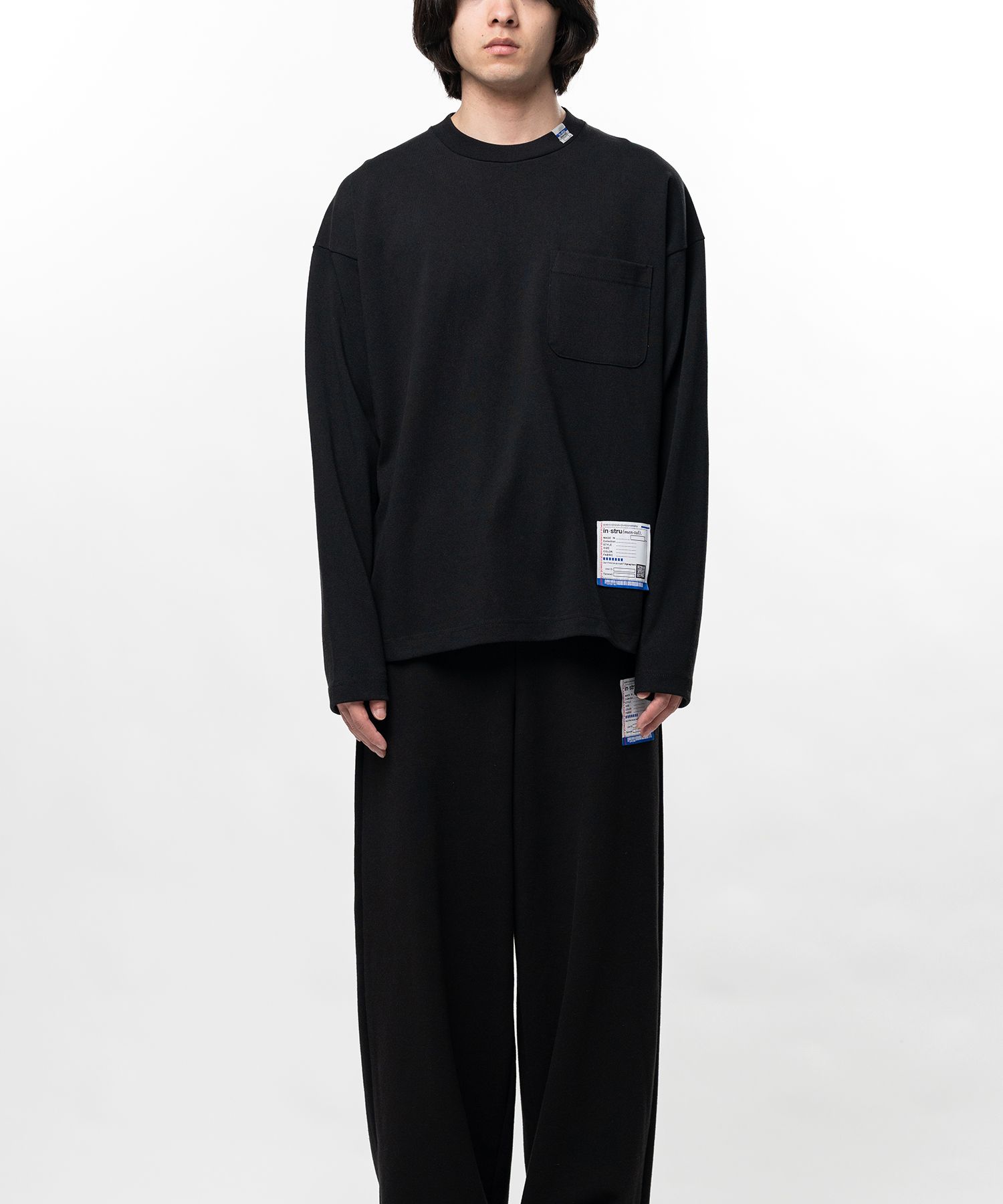 Heavy Weight Jersey Pocket Long-sleeve T-shirt