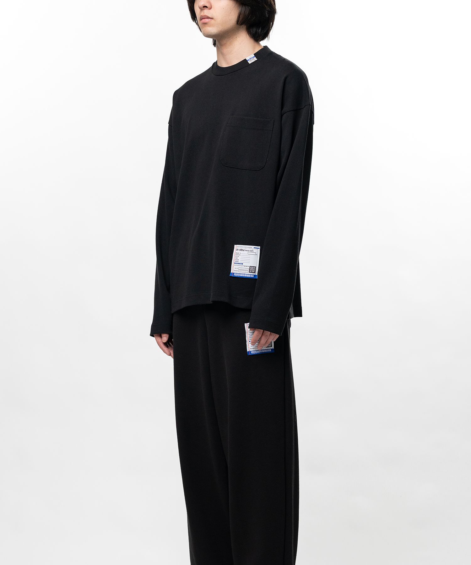 Heavy Weight Jersey Pocket Long-sleeve T-shirt