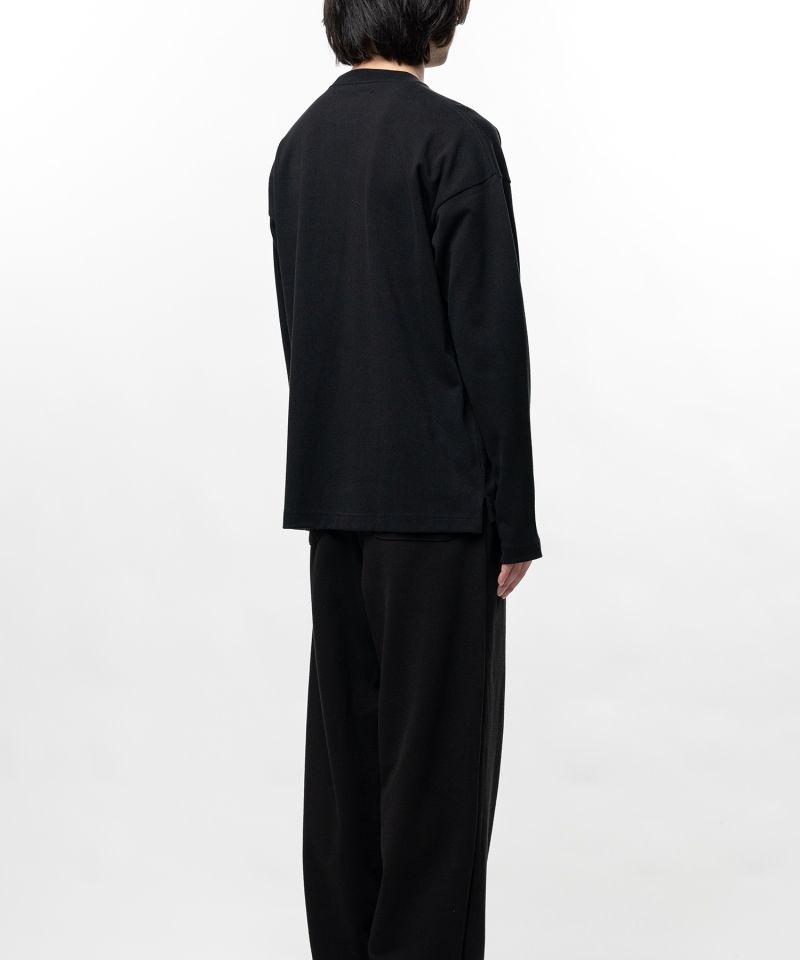 Heavy Weight Jersey Pocket Long-sleeve T-shirt