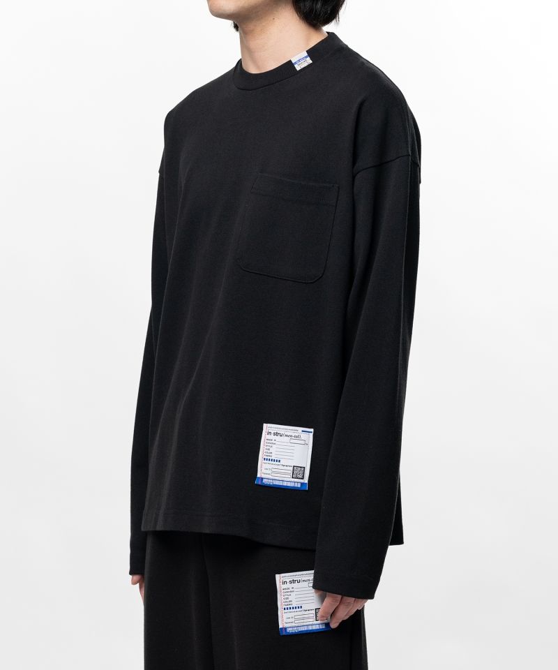 Heavy Weight Jersey Pocket Long-sleeve T-shirt