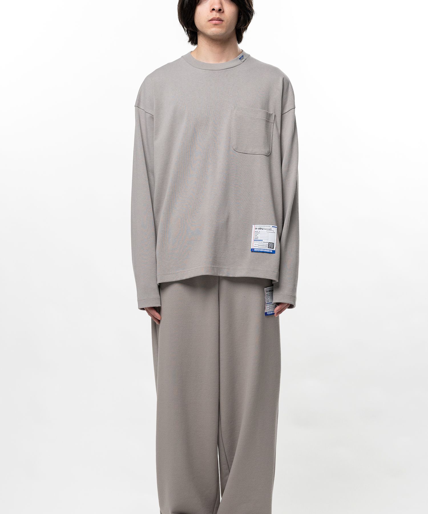 Heavy Weight Jersey Pocket Long-sleeve T-shirt