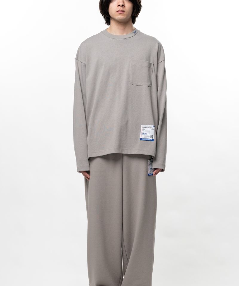 Heavy Weight Jersey Pocket Long-sleeve T-shirt