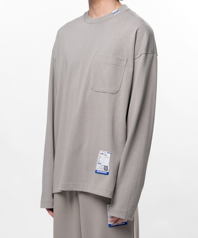 Heavy Weight Jersey Pocket Long-sleeve T-shirt