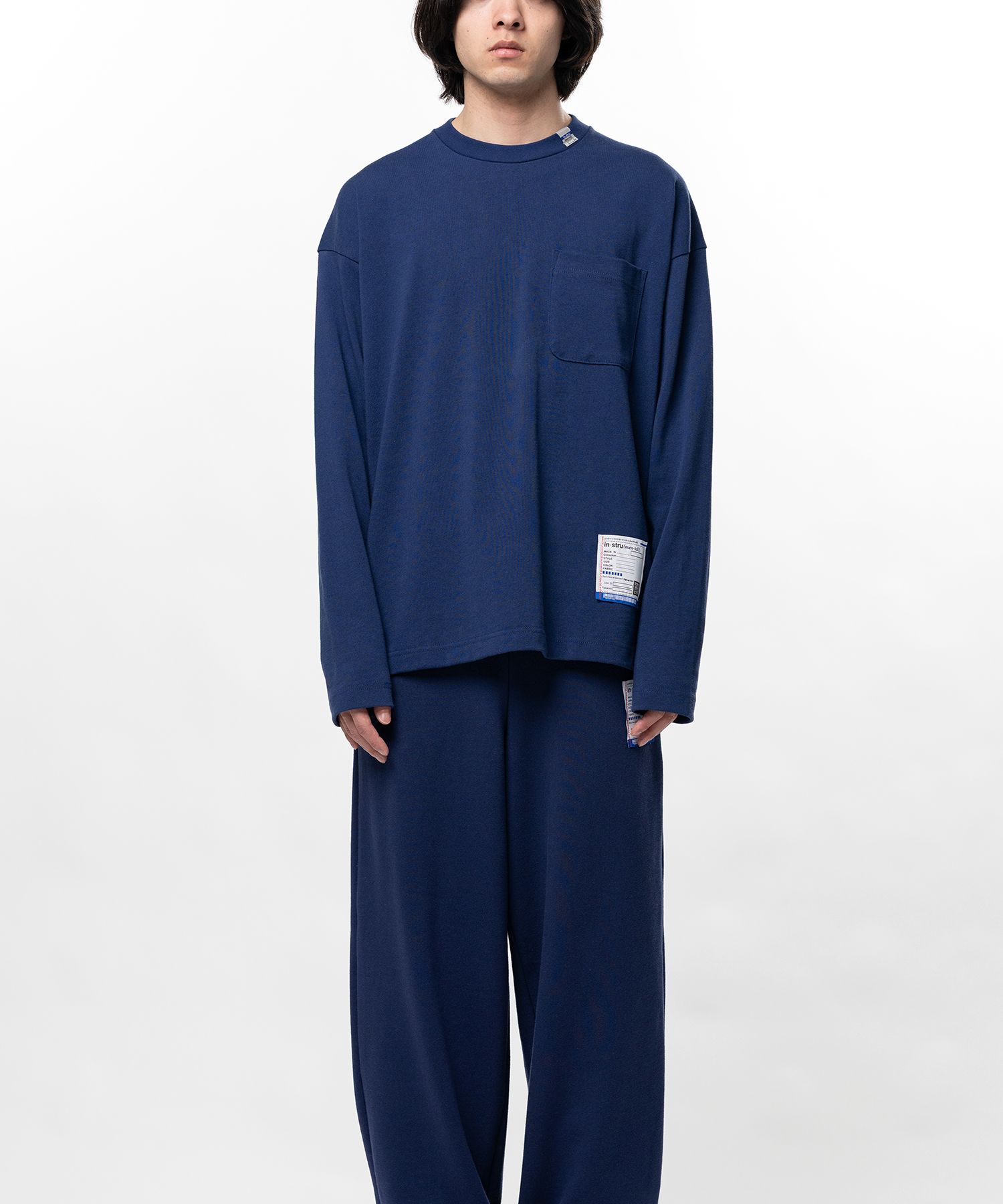 Heavy Weight Jersey Pocket Long-sleeve T-shirt