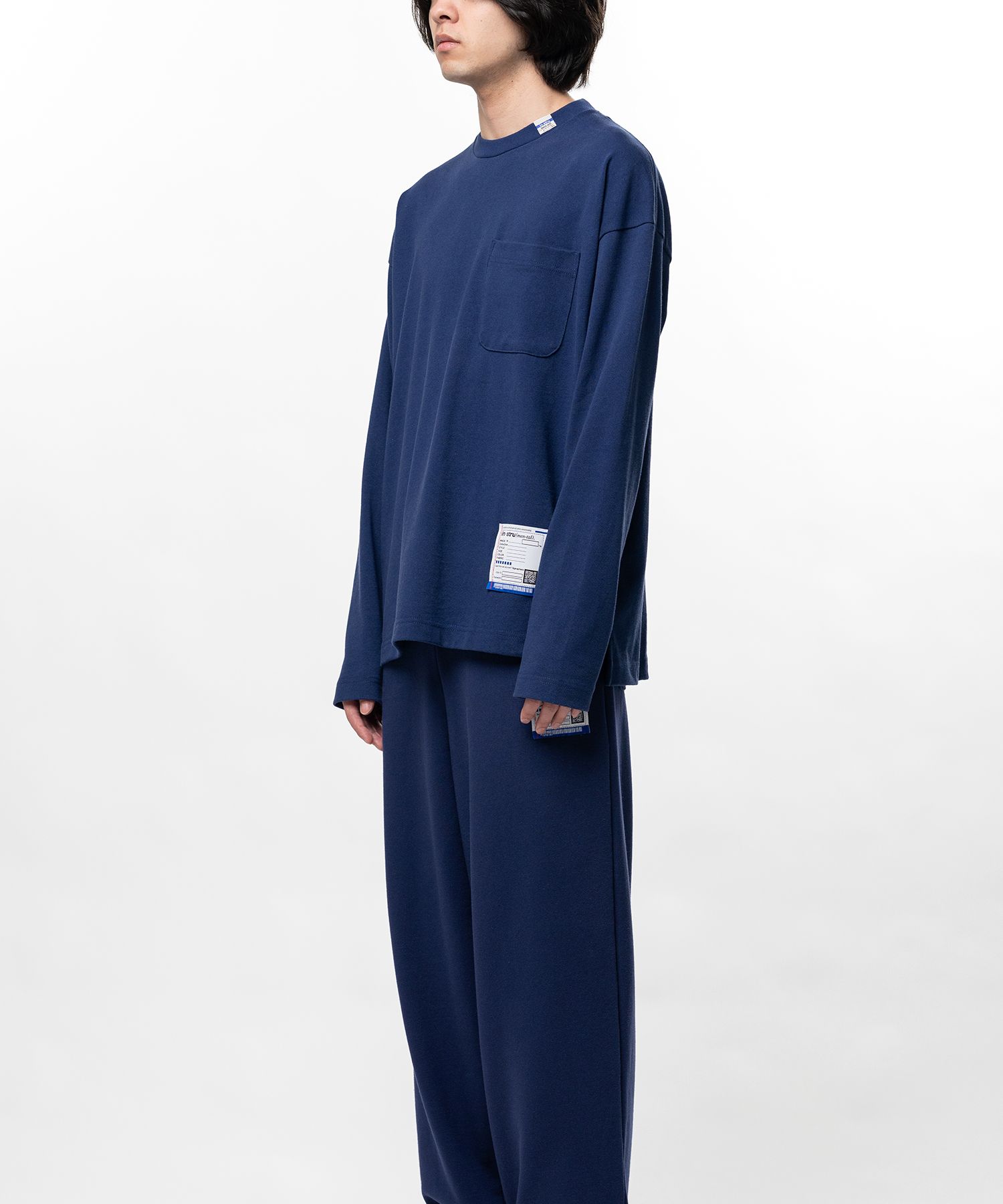 Heavy Weight Jersey Pocket Long-sleeve T-shirt