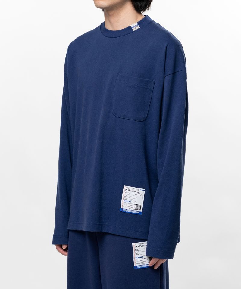 Heavy Weight Jersey Pocket Long-sleeve T-shirt