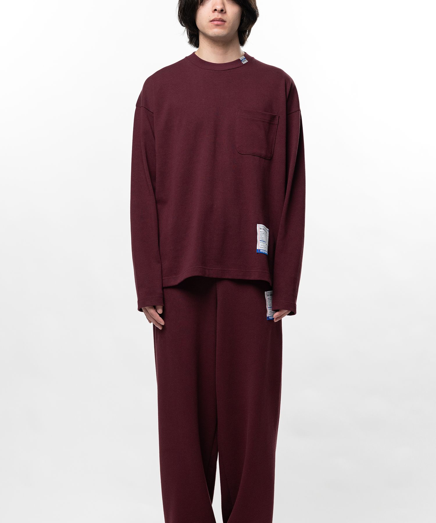 Heavy Weight Jersey Pocket Long-sleeve T-shirt