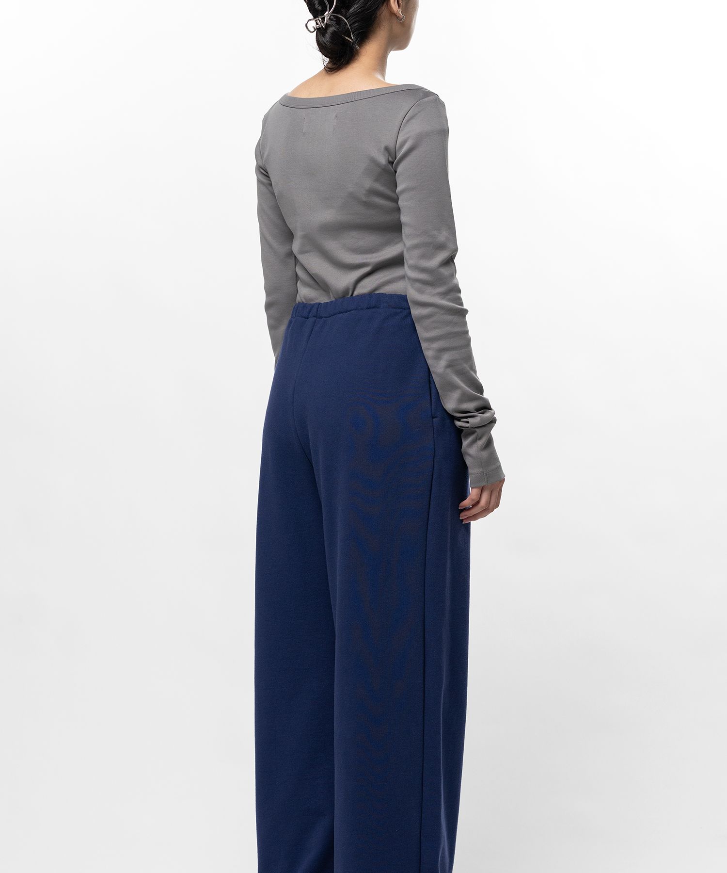 Cotton Rib Long Sleeve T-shirt