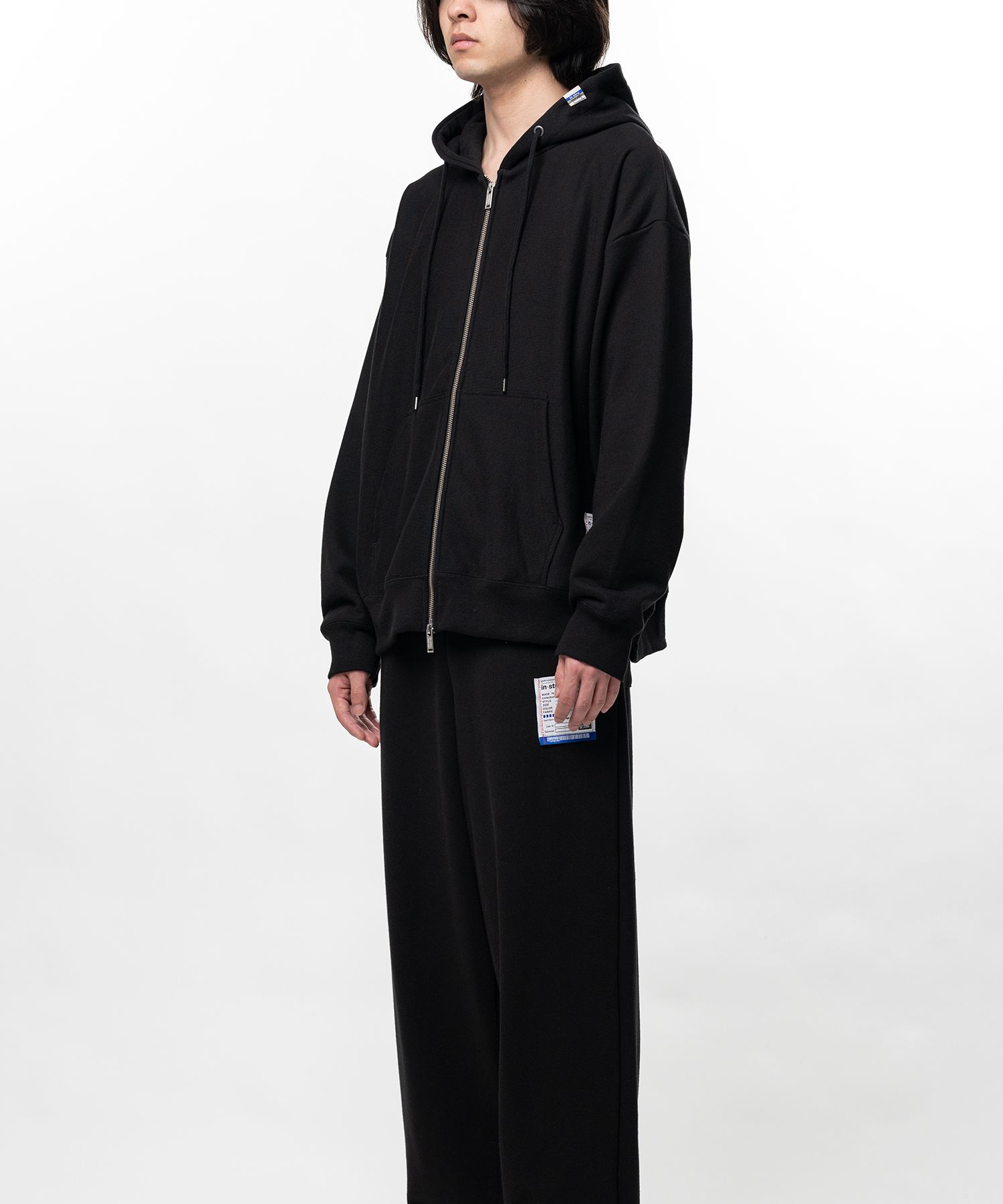 French Terry Zip-up Hoodie