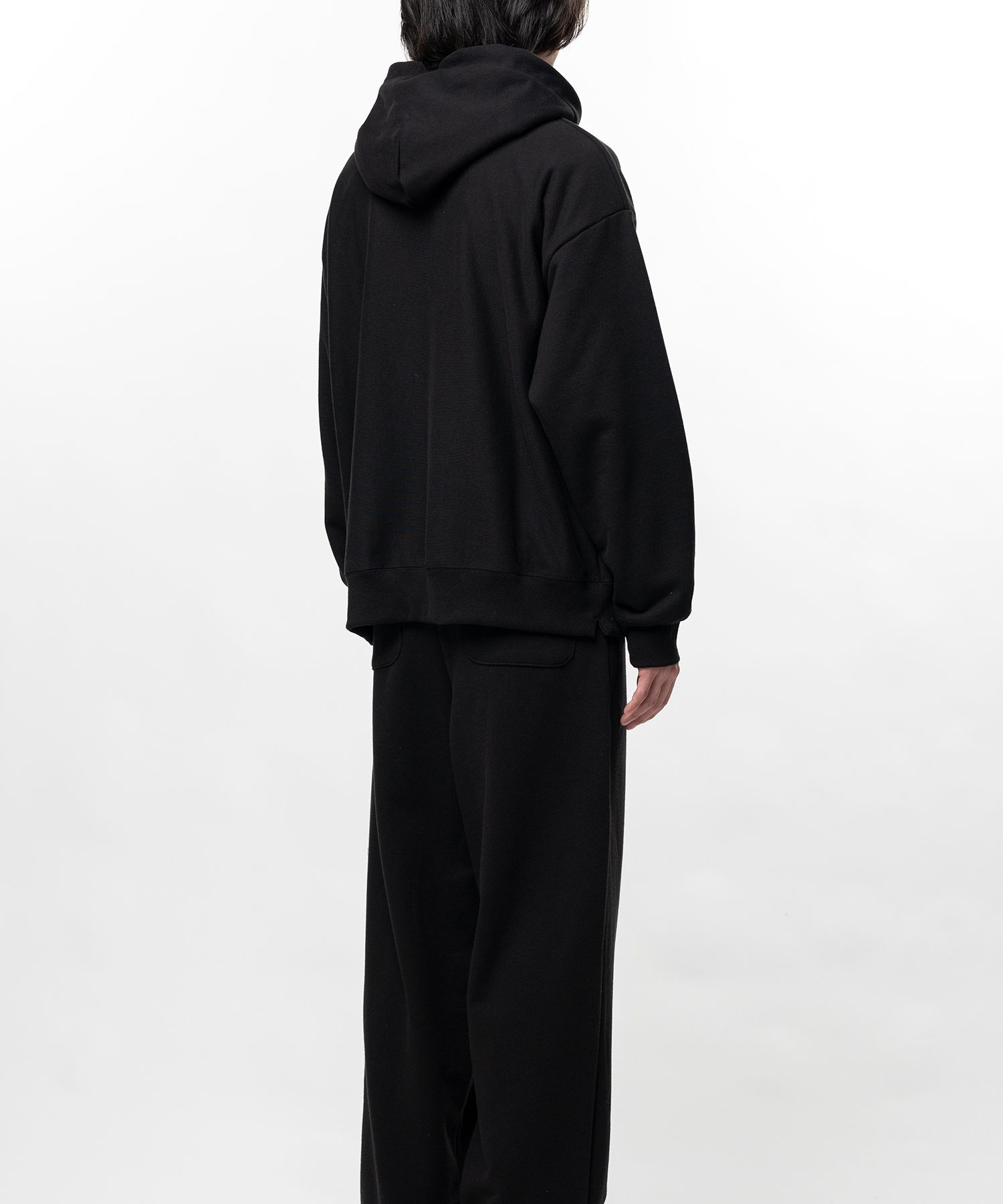 French Terry Zip-up Hoodie