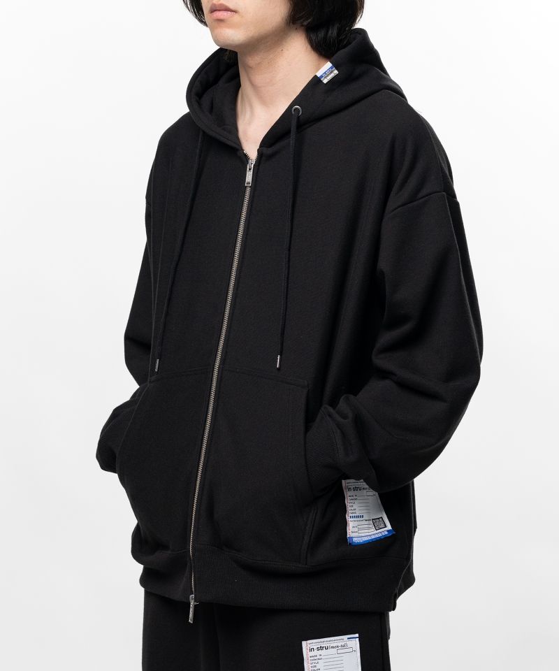 French Terry Zip-up Hoodie