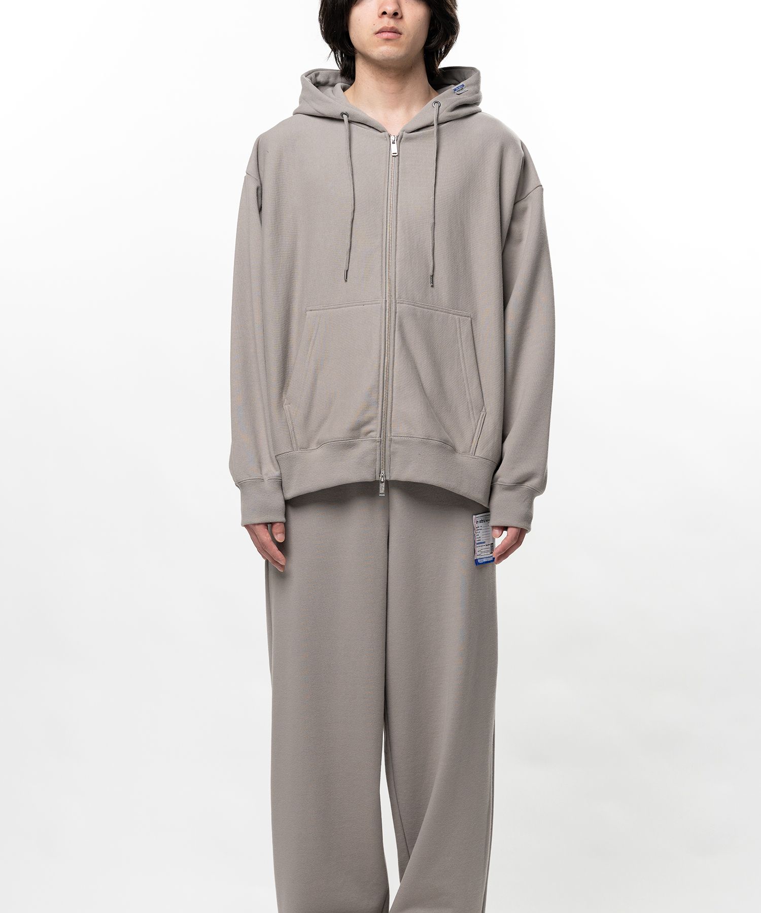 French Terry Zip-up Hoodie