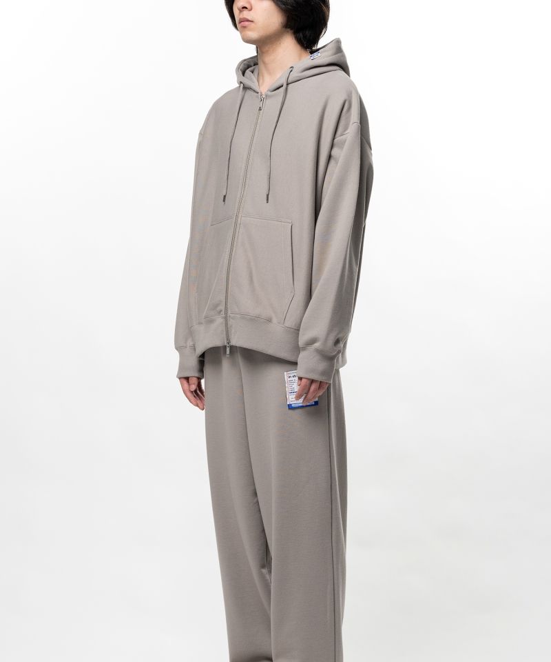 French Terry Zip-up Hoodie