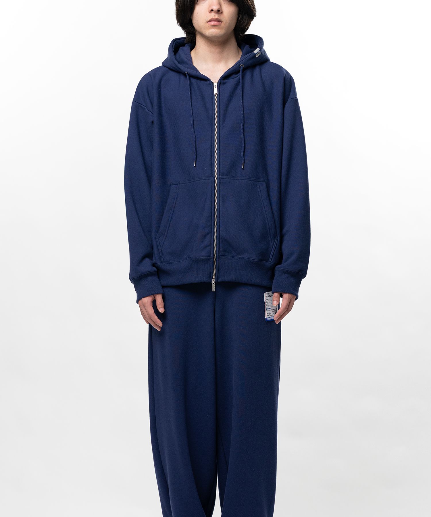 French Terry Zip-up Hoodie